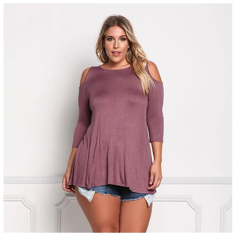 Half tees plus size Clearance