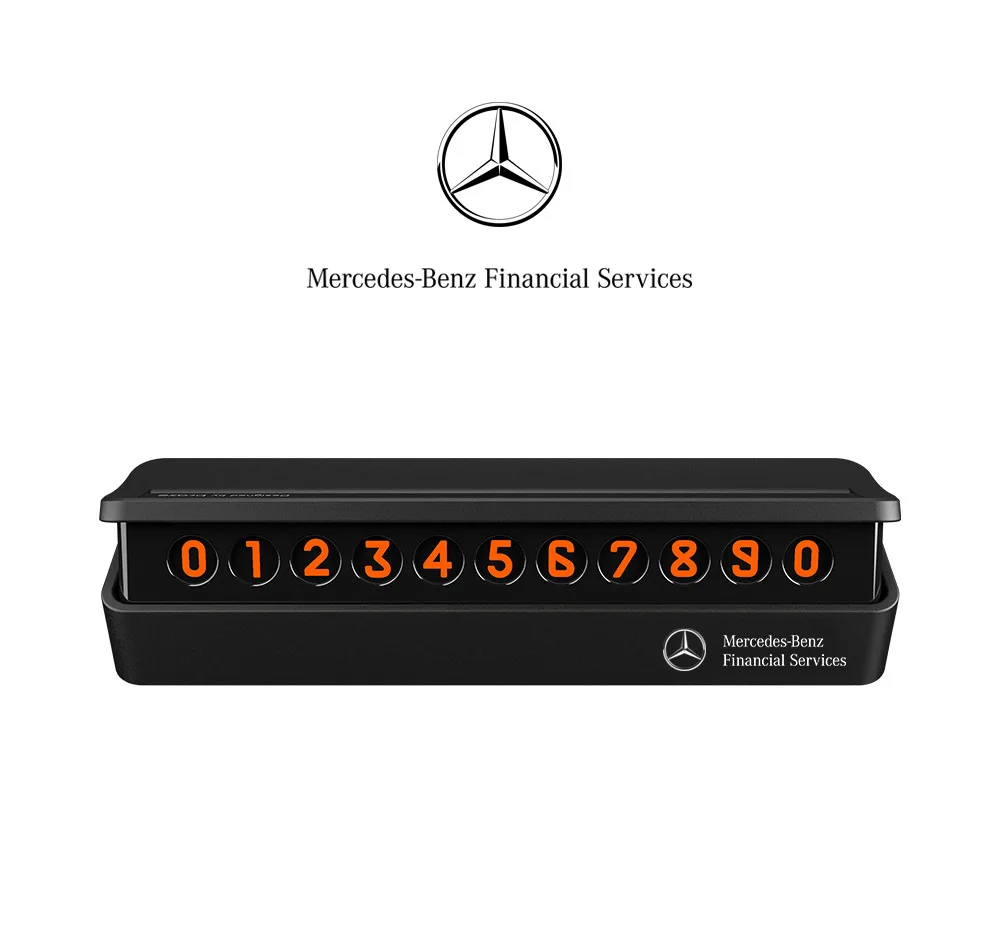Bcase Tita временный стоп знак автомобильная парковочная карта Автомобильный смонтированный-скрытый номер перемещение номерного знака стерео два