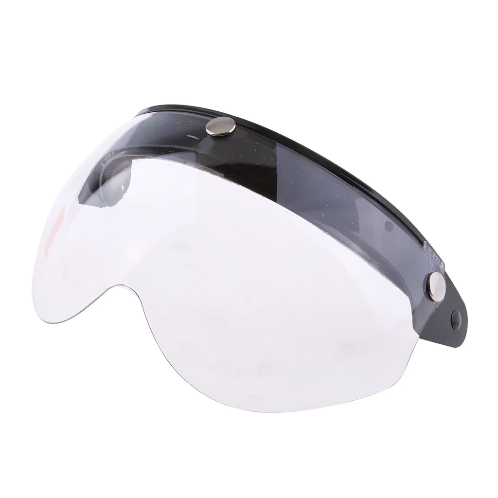 Replacement Motorcycle Bike Mirror Lens Shield Visor 3/4 Open Face for Universal Motorcycle Helmet