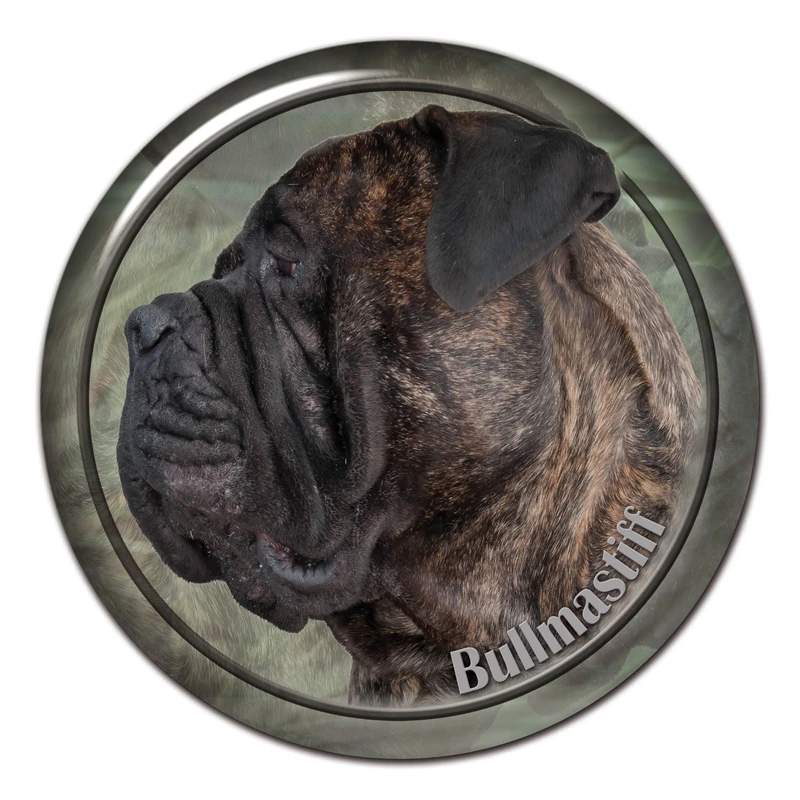 S30486# 13CM/15CM/17CM PVC Decal Bullmastiff Dog V2 Car Sticker Waterproof for Bumper Rear Window Laptop Toilet car sticker funny animal pokemon vinyl sticker car motorcycle bumper rear window body decoration decal waterproof sunscreen 15cm