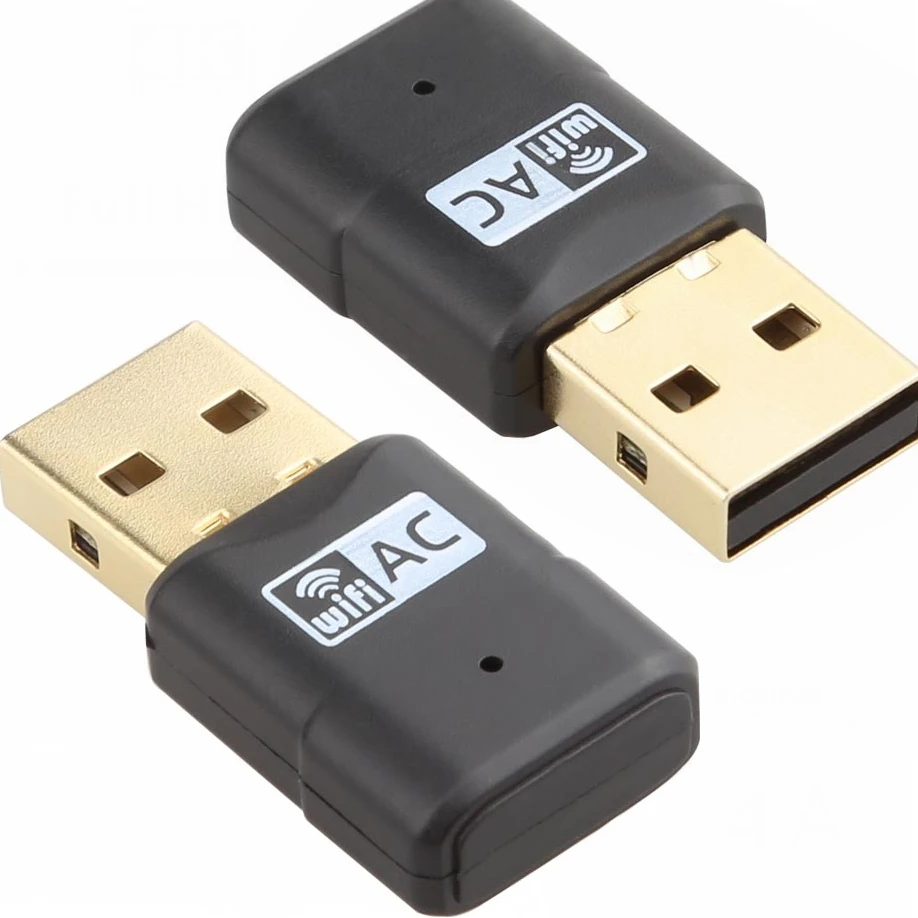 600Mbps USB 와이파이 어댑터, 600M 듀얼 밴드 와이파이 무선 네트워크 카드 동글, AC600, 2.4GHz, 5GHz LAN, PC 노트북 무료 드라이버