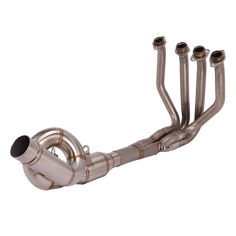 

Slip On Motorcycle Exhaust Front Link Pipe Head Connect Tube Stainless Steel Exhaust System For Kawasaki Z800 2013-2016