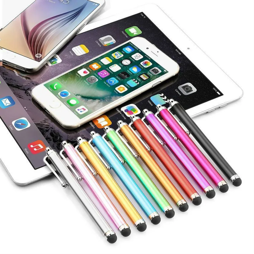 Metal Universal Touch Screen Pen Stylus For Phone Tablet Samsung iPad HTC iPod 
