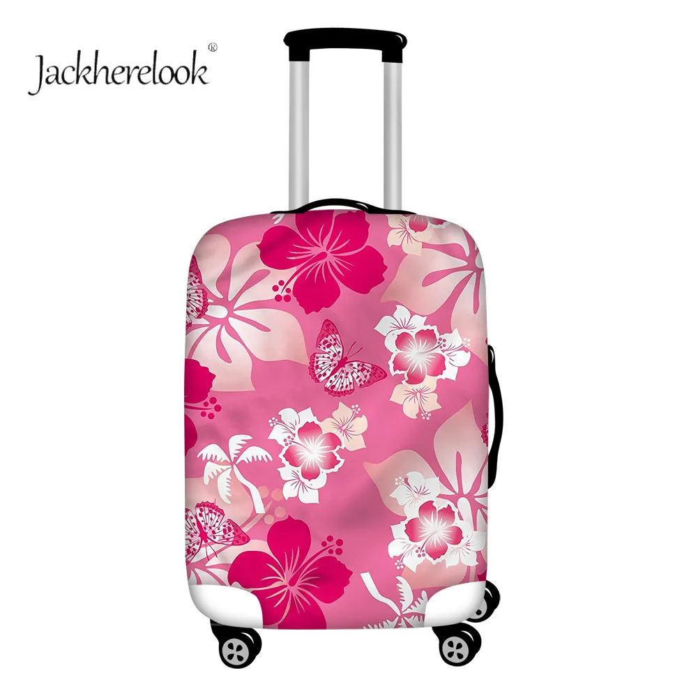 printed luggage trolley