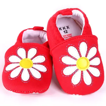 [simfamily]Baby Shoes Girls Boy Newborn Infant First Walkers Toddler Shoes Baby Footwear For Babies Cotton Soft Anti-Slip Sole 16