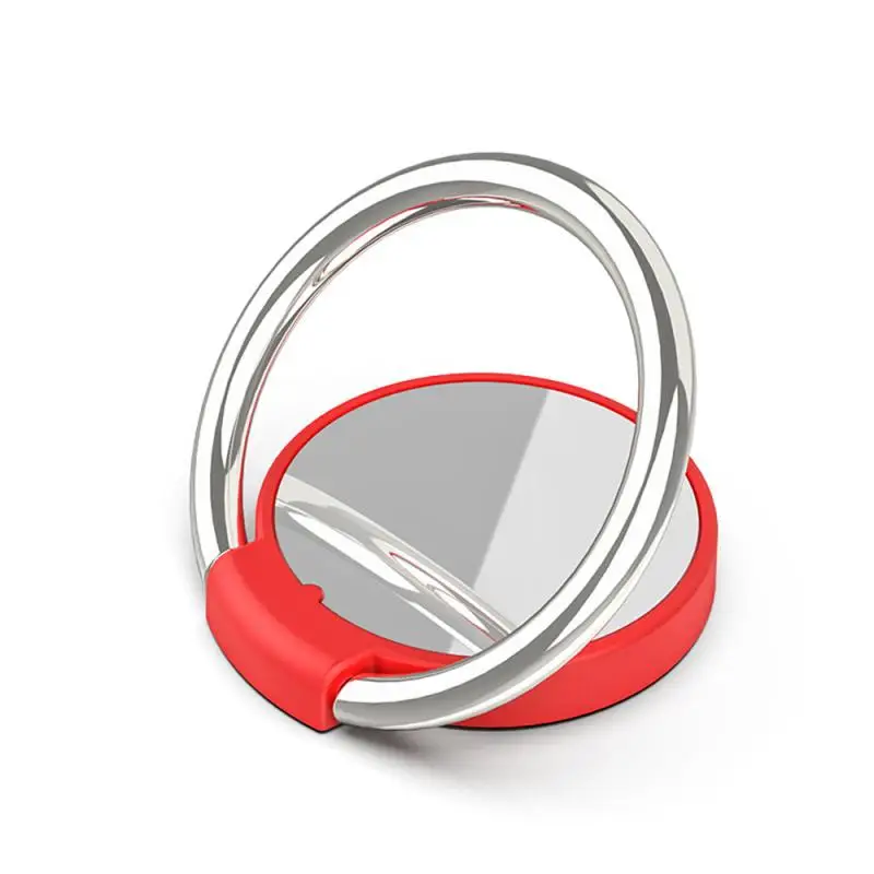 5 Mental Ultra Thin Phone Finger Ring Holder 360 Degree Stand For IPhone 11 Xiaomi 9 pro Smartphone Tablet Plain Bague - Цвет: 5