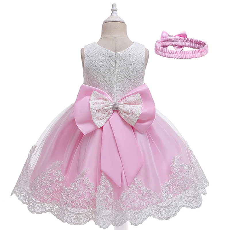 Girls Dress Princess Costume Children Dance Suit Children Flower Tutu Dress For 1-10 Years Girls Wedding Birthday Party Princess Dresses Kids Lace Gown Costume Clothing Vestidos