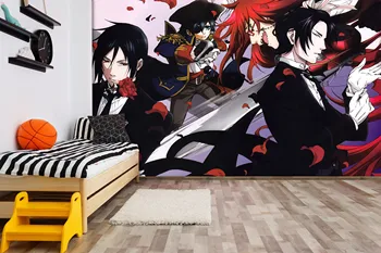 

[Self-Adhesive] 3D Black Butler 111585 Japan Anime Wall Paper mural Wall Print Decal Wall Murals