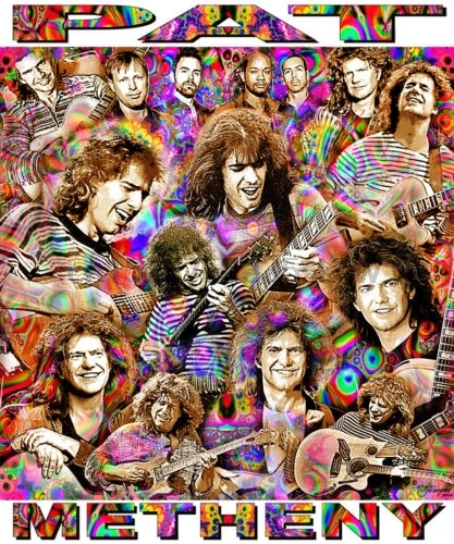Футболка PAT METHENY TRIBUTE или принт ED SEEMAN | Мужская одежда