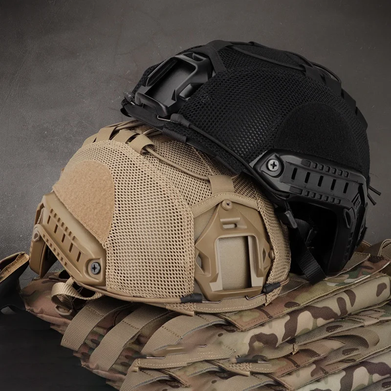 

New Elastic Rope Mesh Camouflage Camouflage Helmet Cover Helmet Cloth Tactical Helmet Equipment Hot