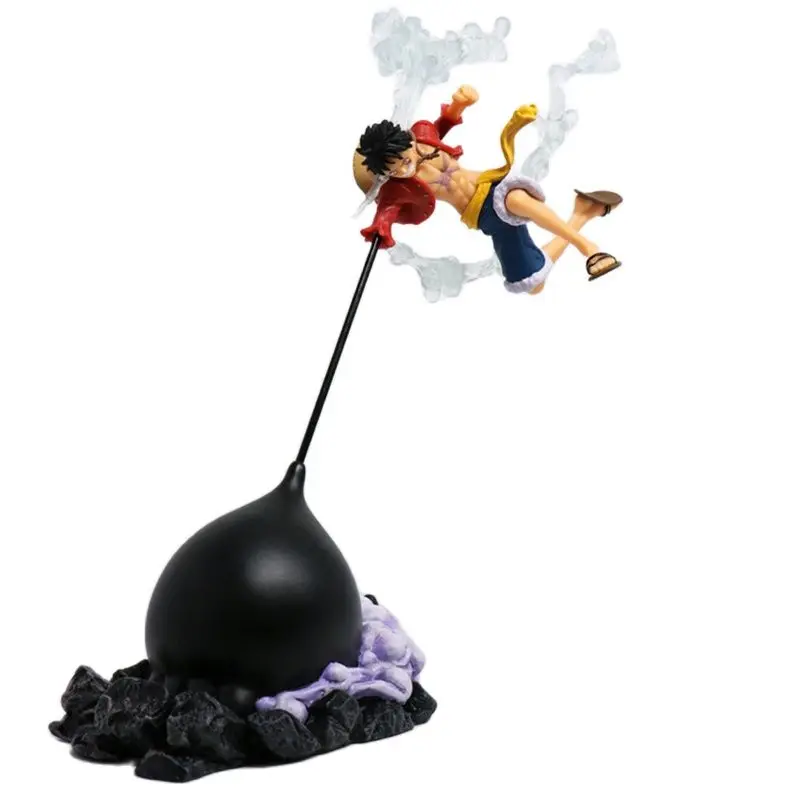 Новинка 2020 Розничная коробка 26 см Аниме One Piece Luffy Боевая форма ПВХ фигурка