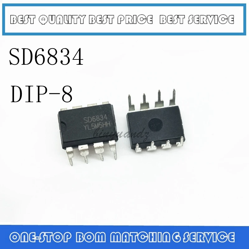 20 piezas-200 Uds SD6834B SD6834 DIP-8 nuevo original en Stock