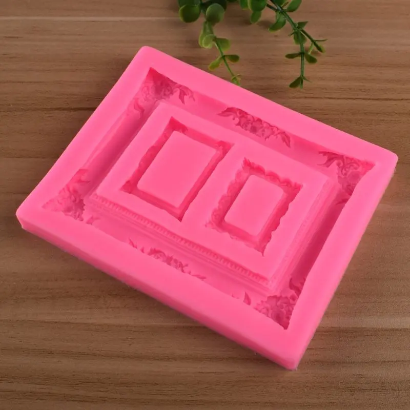 DIY смолы фоторамка пресс-форм смолы литейная силиконовые формы ювелирные изделия делая инструменты
