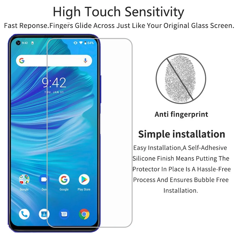 Закаленное стекло для UMI Umidigi F2 9H взрывозащищенный мобильный телефон пленка 6 53 &quot