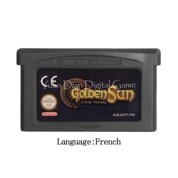 

For Nintendo GBA Video Game Cartridge Console Card Golden Sun The Lost Age French Language EU Version