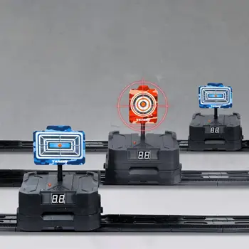

Electric High Precision Auto Reset Calculate Scores Target Funny Automatic 4-bit Scoring Target Boards Toys For Boy as Gift
