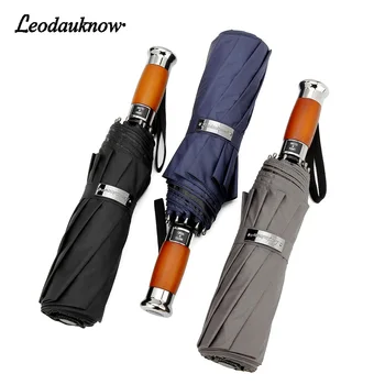 

Luxury Automatic Umbrella Rain Women Men Business Windproof Folding Umbrellas Men Clear Umbrella Men Gift Brand Umbrella Parasol