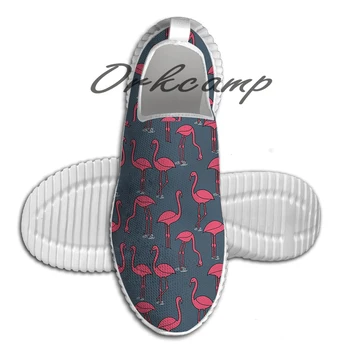 

Flamingo Payne Gray by Andrea Laure Light Weight fashion Sports Running Shoes Walking Shoes Summer Comfortable Yuga shoes