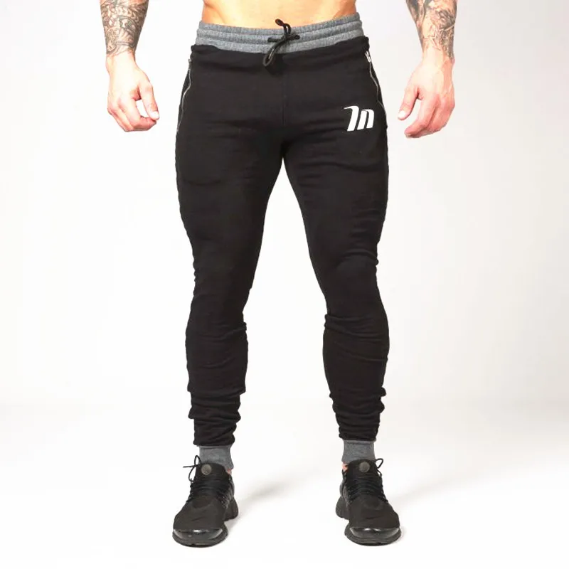 

2019 Spring And Summer Muscle Fitness Casual Pants Men Europe And America Gymnastic Pants Running Training