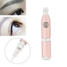 100-240 В Горячая Татуировка Перманентный макияж ручка беспроводная многофункциональная микроблейдинг бровей губ подводка для глаз тату машина США