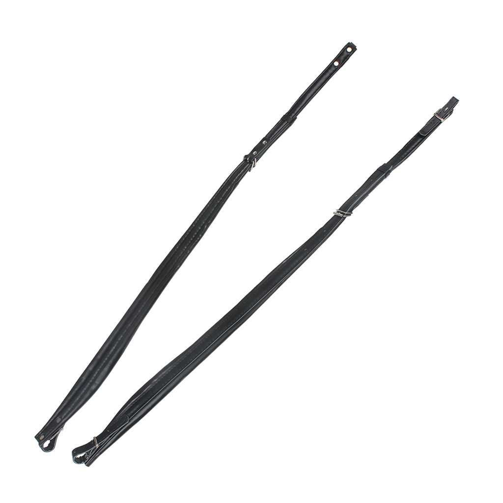 Professional Part Black Adjustable Leather Accordion Shoulder Straps Professional Part Black Adjustable Leather Accordion Shoulder Straps