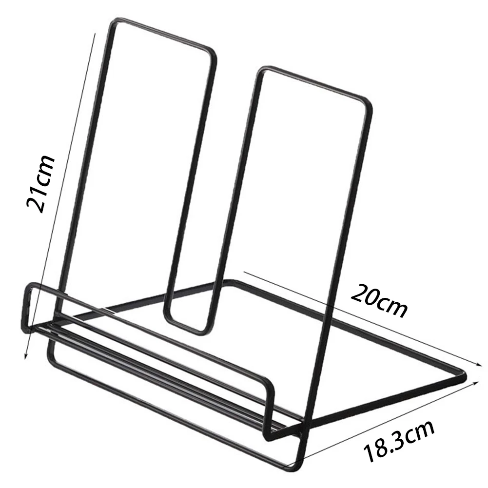 Настольный Железный контейнер для хранения Проволочная Подставка для поваренной книги инструмент для выпечки практичный Hands Free книжная подставка для кухни Экологичная домашняя подставка для отдыха прочная