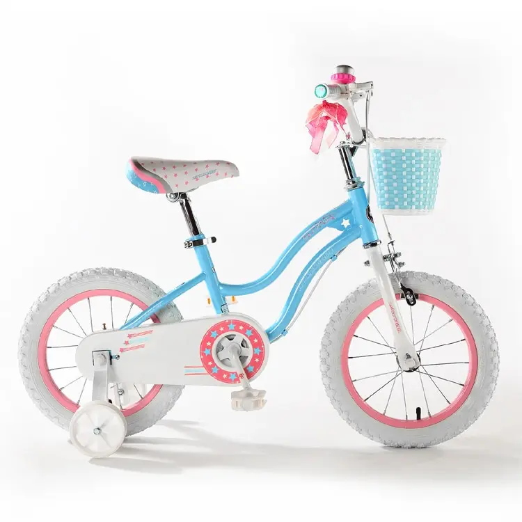 Велосипед Royal Baby Stargirl Steel 14&quot стальная рама цвет Голубой | Спорт и развлечения