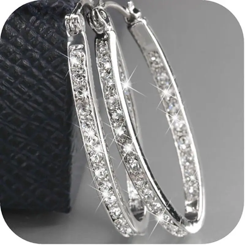 N949 silver color Геометрические серьги-гвоздики из кубического циркония для мужчин и женщин, покрытые морской микро проложили, полностью покрытые, покрытые льдом, серьги в стиле хип-хоп, ювелирное изделие, подарок L4M083 - Окраска металла: N949 silver color