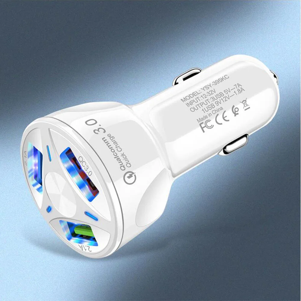 Универсальный двойной зарядное устройство usb 5В 3.1A мини Зарядное устройство для быстрой зарядки с светодиодный для мобильного телефона смартфона Xiaomi samsung iPhone X
