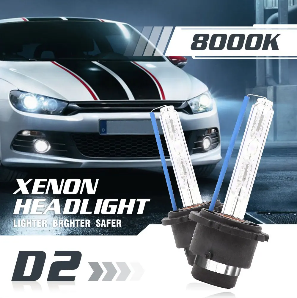 FDCHT Автомобильные фары ксеноновые d2s canbus лампы 8000k d2r zenon hid авто комплект bi luces xenon 35 Вт фары мото балласт водонепроницаемый