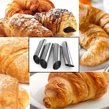 1 шт. форма для торта из нержавеющей стали спиральные круассан трубы Рог хлеб кондитерские изделия принадлежности для выпечки Кухонные инструменты