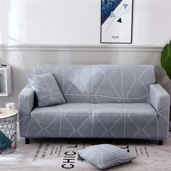 Чехлы для диванов из спандекса, современный эластичный чехол для диванов для гостиной, плотная накидка, все включено, чехлы для диванов, защита мебели - Цвет: Color 21