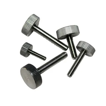 

M3 M4 Thumb Screw Flat head Screw CB835 Knurled Hand Bolts Stainless steel Bolt 2PCS