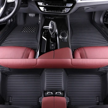 

2020 new Custom car floor mats for Toyota Camry 40 Corolla RAV4 Verso FJ Land Cruiser LC 200 Prado 150 120 Non-slip carpet floor