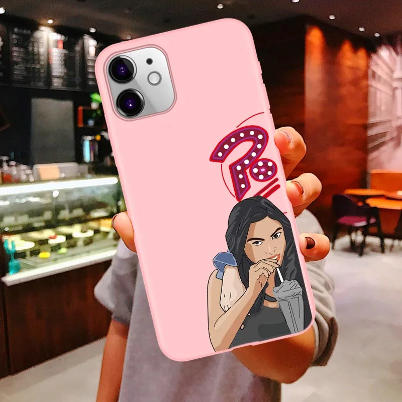 Bff лучший для друзей и пар Мягкий чехол для телефона для iphone 11 Pro Max мультяшная свинья принт розовый ТПУ чехол для iphone 7 8 Plus X XR XS Max - Цвет: Pink TPU
