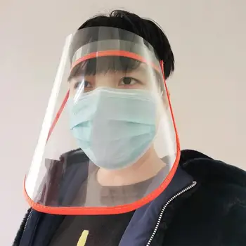 

Protective Mask Hat High-definition Transparent Anti-fog Splash-proof Dust-proof Sun Full Face Protection Visor Shield Hats