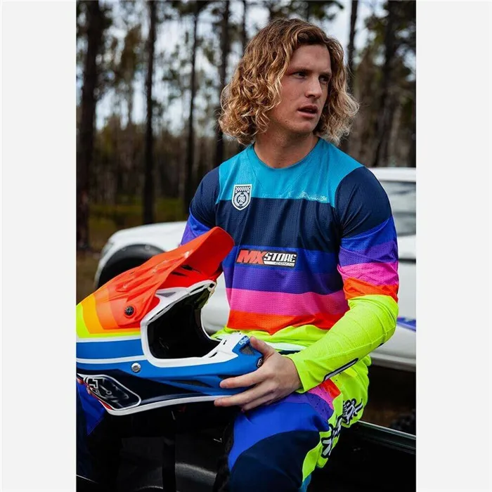 se pro футболка для мотокросса и штаны ATV BMX Moto gear набор мотоциклетной одежды MX Jersey Set