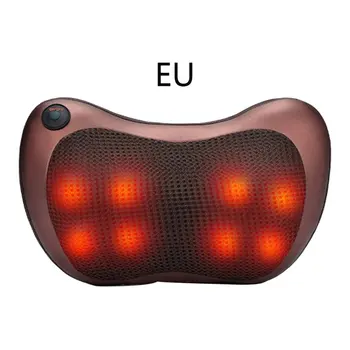 

Car Home Cervical Spine Massager Neck Waist Back Electric Multifunctional Low Voltage Heating Massage Pillow