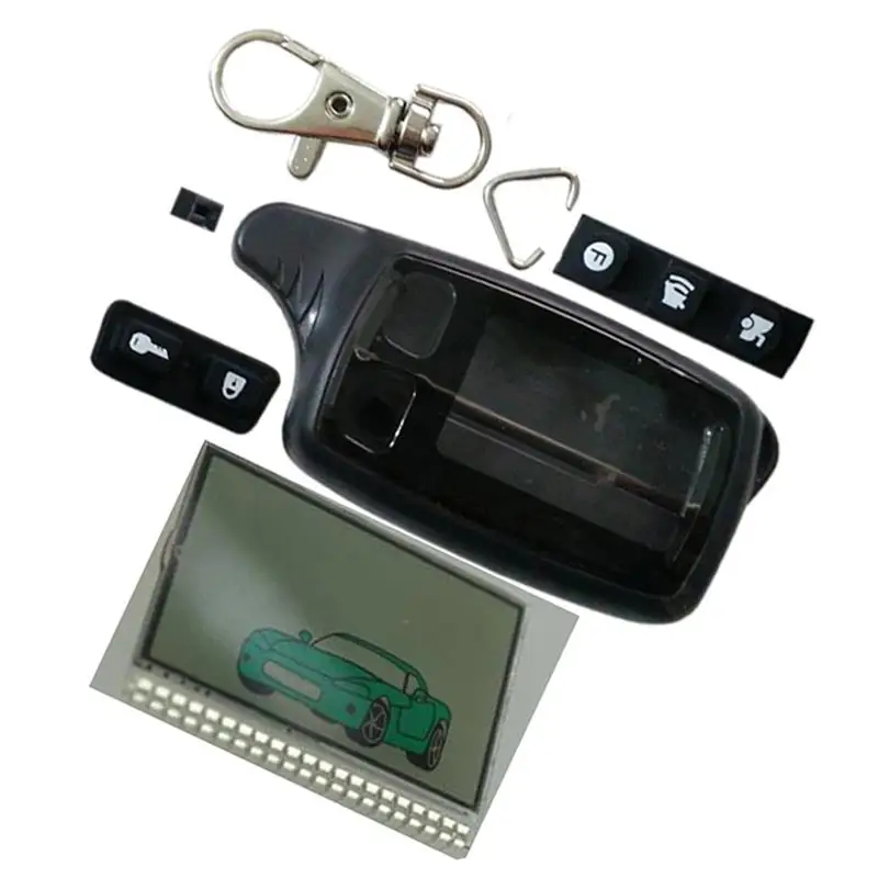 

10 шт./лот Tw9010 чехол для брелока + ЖК-экран для 10 шт. автомобильных пультов дистанционного управления Tomahawk TW 9010