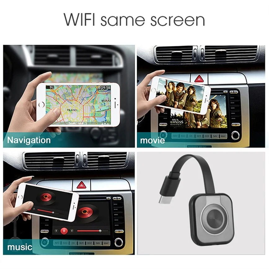 Grwibeou sem Fio 1080p Hdmi-compatível tv Vara Wi-fi Display Receptor para Miracast Tela Espelho tv Dongle Suporte Hdtv para Ios - Image 2