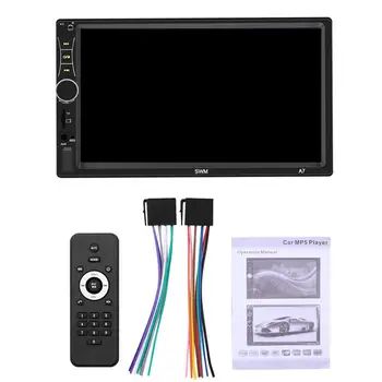 

7" Car MP5 Player Card U Disk Mobile Phone Mp3 Radio Integrated Host Stereo USB AUX FM Touch Radio Remote Control