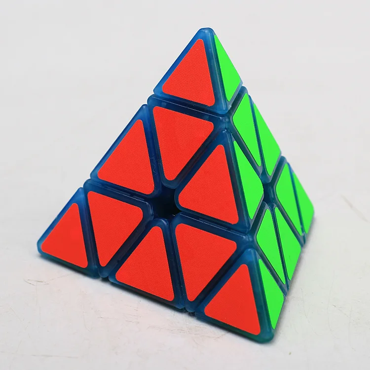 Zcube 3x3x3, светящийся в темноте, волшебный куб, игрушка-головоломка световой Пирамида куб 3x3, Cubo Magico, Детская образовательная игрушка в подарок для детей; Детские шорты для мальчиков