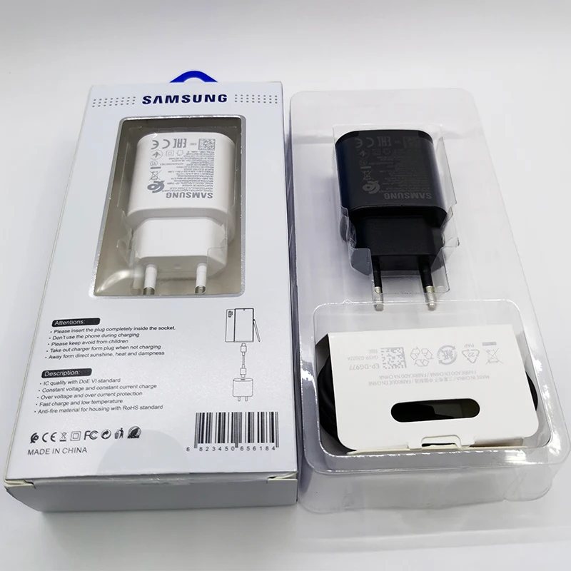 Быстрое зарядное устройство для samsung Note 10 супер быстрое зарядное устройство PD 25 Вт Супер адаптер питания для быстрой зарядки type C для Galaxy Note 10 S10 Plus