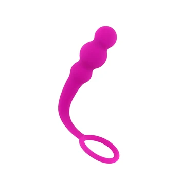 EXVOID Anal Plug Prostate Massager Delay Ejaculation Butt Plug for Beginner Penis Sleeve Ring Sex Toys for Women Men Anal Beads 2
