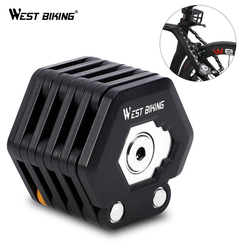 

Foldable Bike Lock With 3 Keys Hamburg-Lock Alloy Anti-Theft Strong Security Bicycle Lock Motorcycle Lock For Bicycle