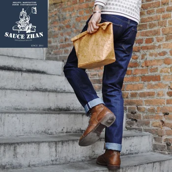 

SauceZhan 309XX-S Summer Men's Jeans Slim Fit Jeans Selvedge Jeans Indigo Jeans Jeans washing Denim Jeans skinny jeans men