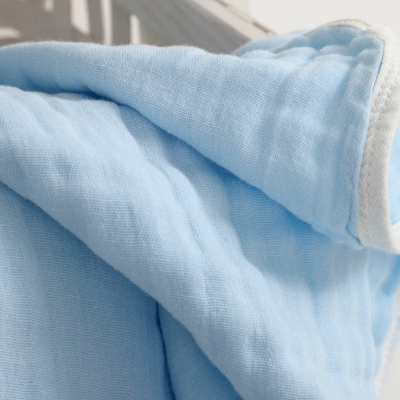 Cobertor do Bebê para Recém-nascidos de Algodão Cobertores do Bebê Cobertor do Bebê Toalha de Banho de Musselina de Algodão Natural Swaddle Crianças Colcha Novo 110*110cm 7 Cobertores e mantas