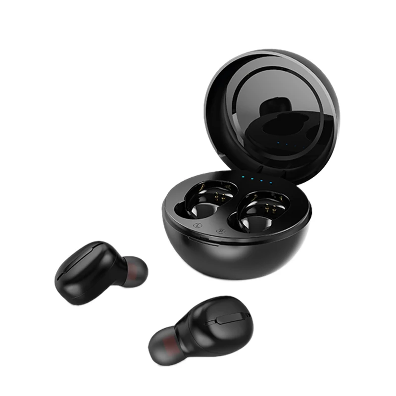 Bluetooth Earphones with Microphone 5 0 Contact Control Noise Cancelling TWS Earbuds Waterproof Wireless Headphones