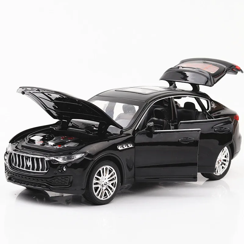 

Simulation 1:32 Diecast Luxury Suv Car for Maseratis Levantes Metal Model Pull Back Alloy with Light Sound Kids Toys Collection