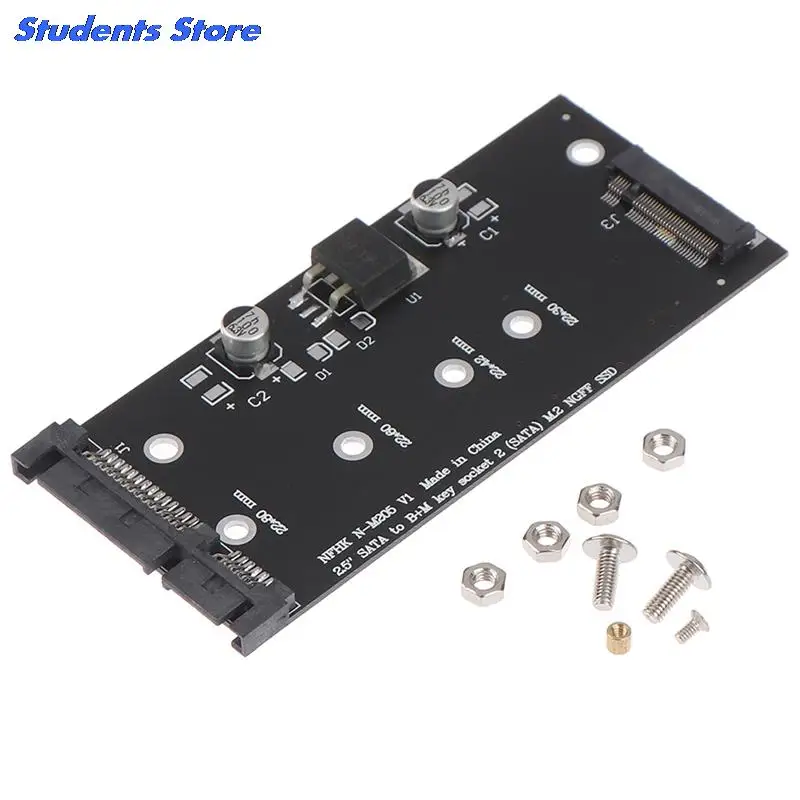 B+M Key M.2 SSD NGFF To 2.5 inch 15 pin Sata 3 Turns SSD Converter Adapter Card